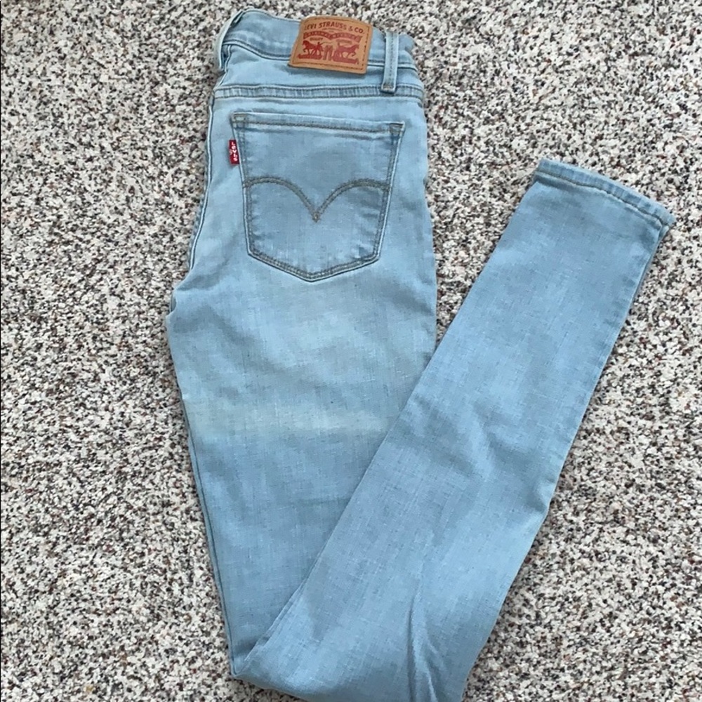 Levi 710 Super skinny jeans size 26/32 - Picture 3 of 4